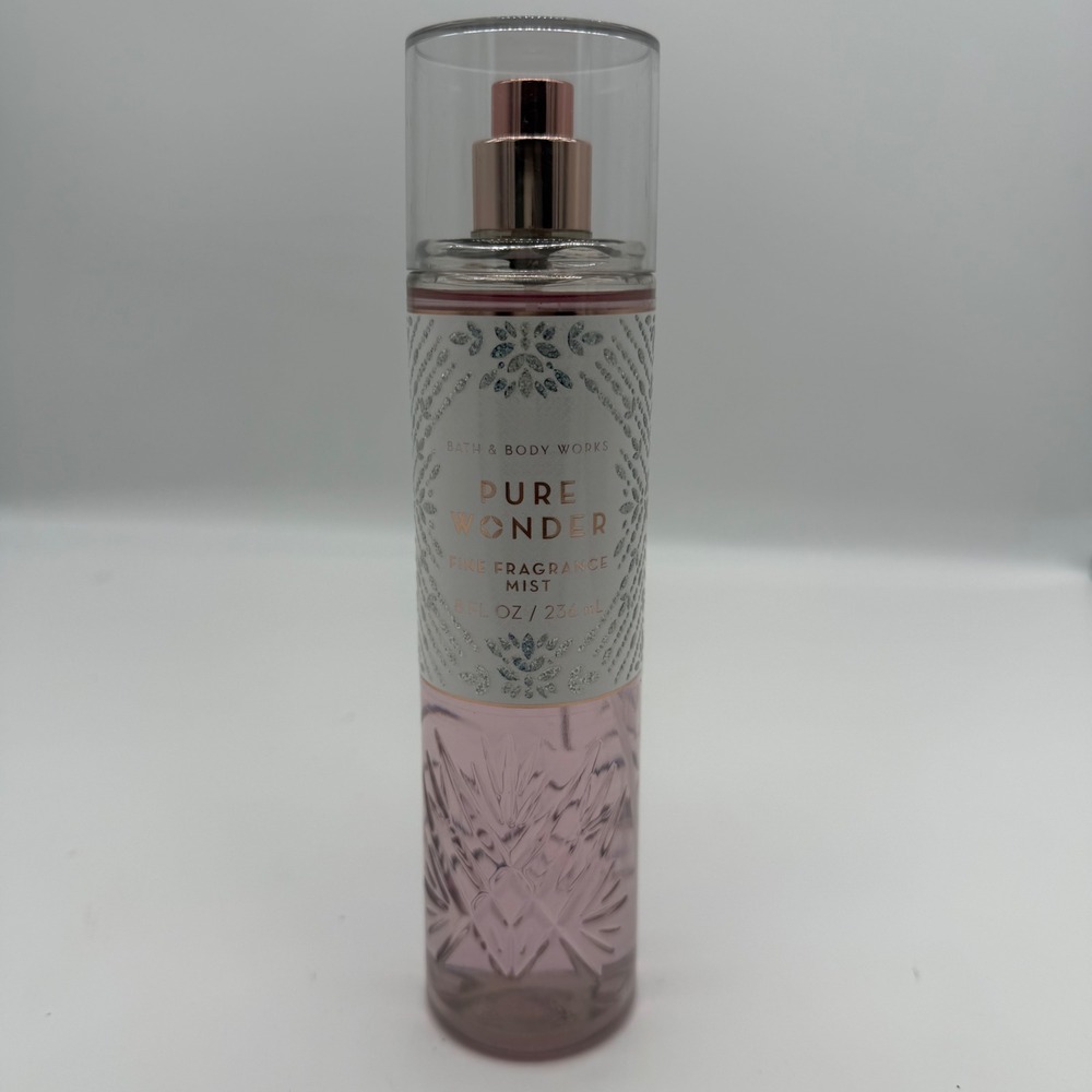 Bath & Body Works Pure Wonder Fragrance Mist 8oz Iced Rose Star Jasmine Amber